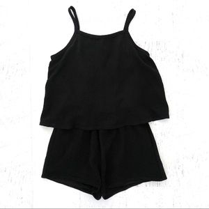 Pinc Premium Black Romper Small